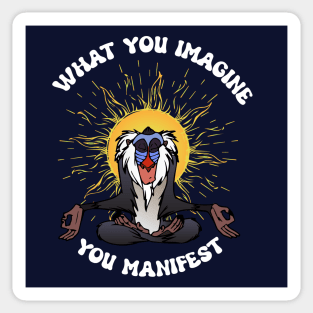 Rafiki - Be Positive and Manifest Positive Sticker